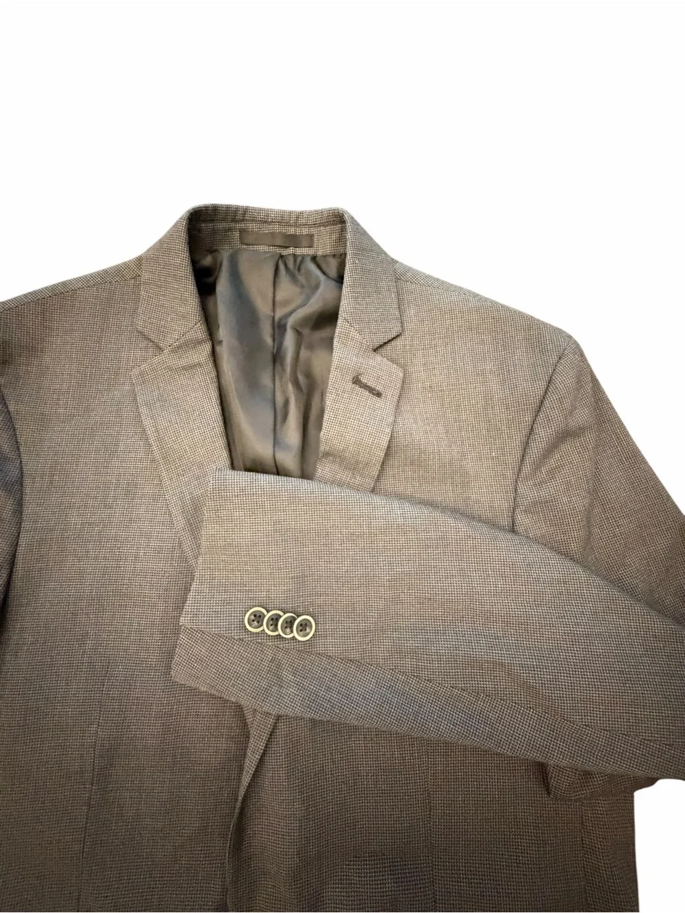 Kenneth Cole Reaction Gray Blazer 38R Suit Jacket Professional Formal Classic